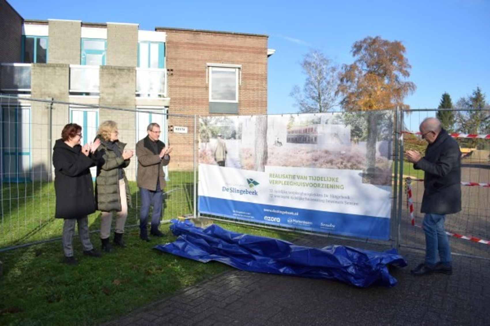 Bouw tijdelijke verpleeghuisvoorziening De Slingebeek start 2 december