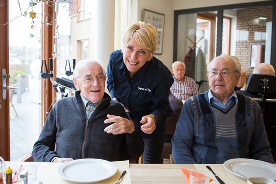 Veel werk en leuk werk, in de huizen van Sensire