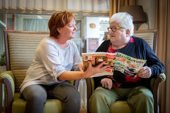 Lichtpuntjes voor klanten en bewoners van Sensire door ‘kerstengelen’